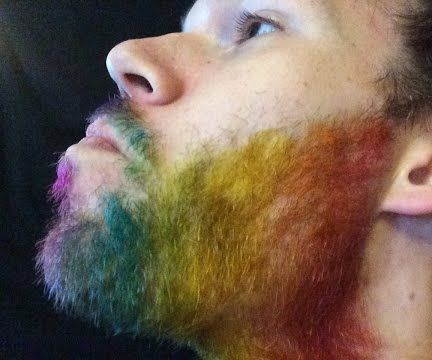 color splash mix Colored Beard Styles 2018