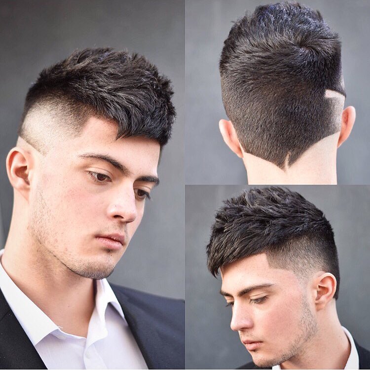 barber.josh.o.p neck shape v cut skin fade mens haircuts neck design neckline hair