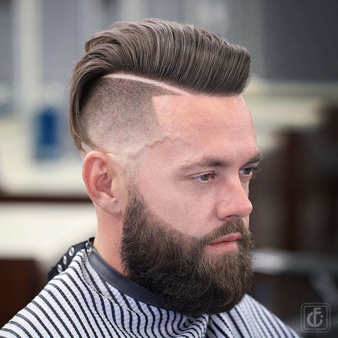 Barbiere on Twitter Pompadour Hairstyle This classic mens hairstyle has  been updated with a modern twist and is appropriate for both formalcasual  occasions Whether you prefer a sleek business haircut or a