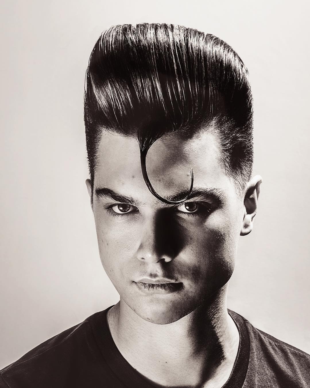 holytigerbarbershopgraz cry baby pomp vintage Popular The Pompadour Haircut