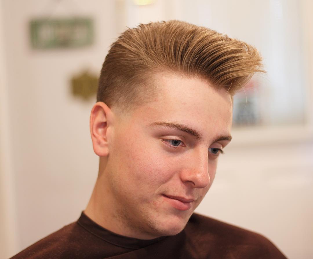 joshcraig.hair pompadour simple best hairstyle for men the gentleman haircut
