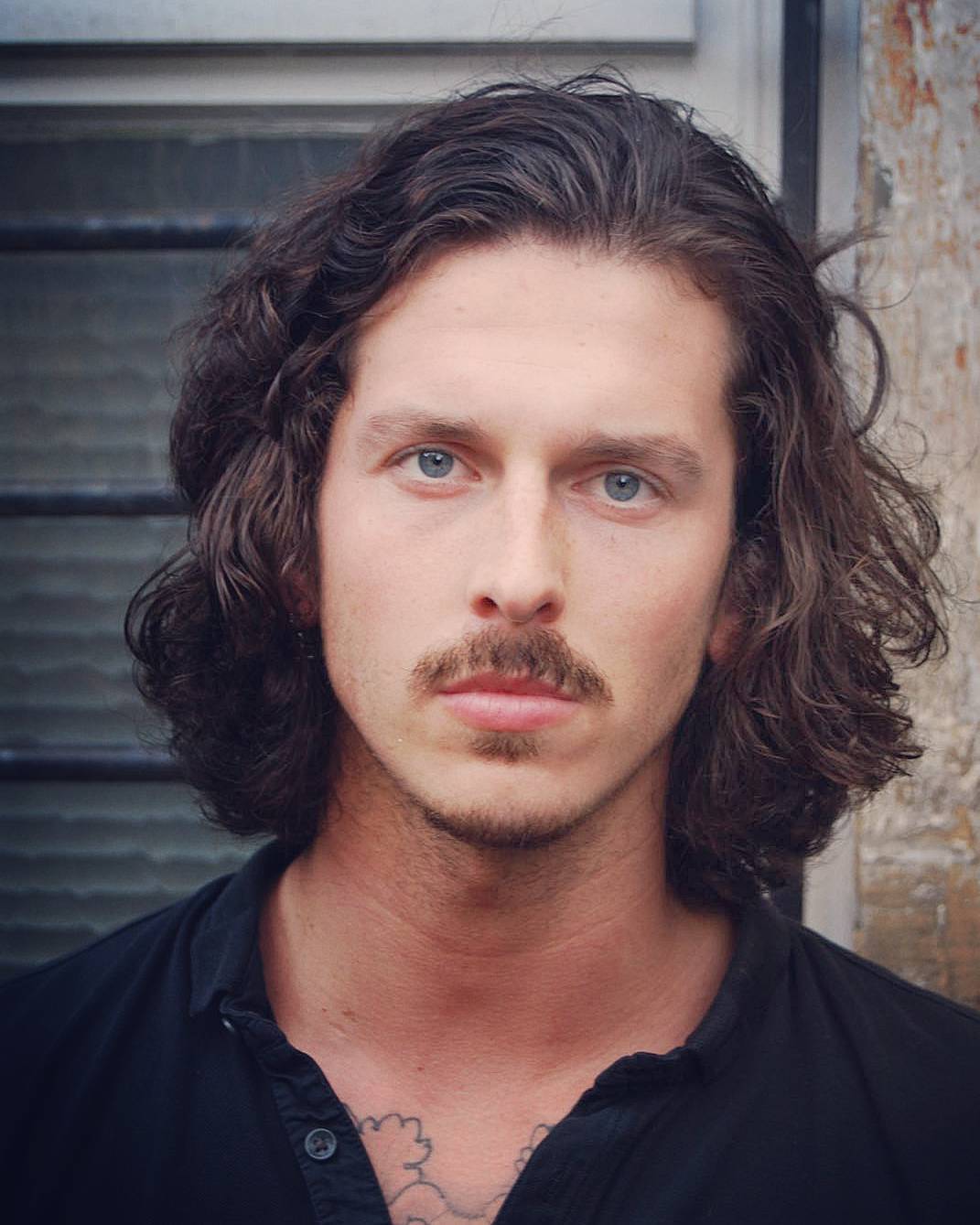 kilianmaddison long length hair with mustache best hairstyle for men the gentleman haircut