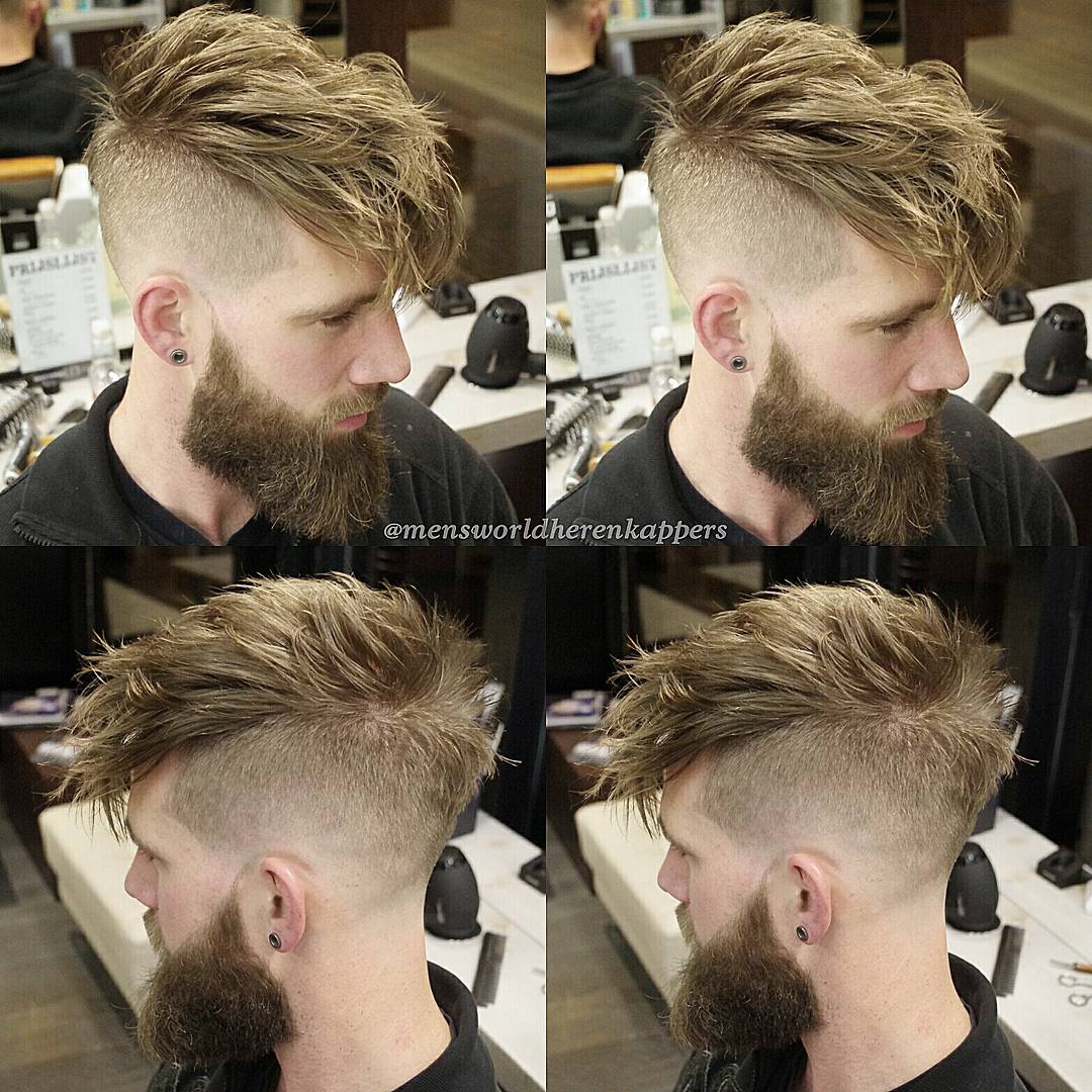 mensworldherenkappers long length spikes high fade haircuts skin fade medium length haircuts 2018