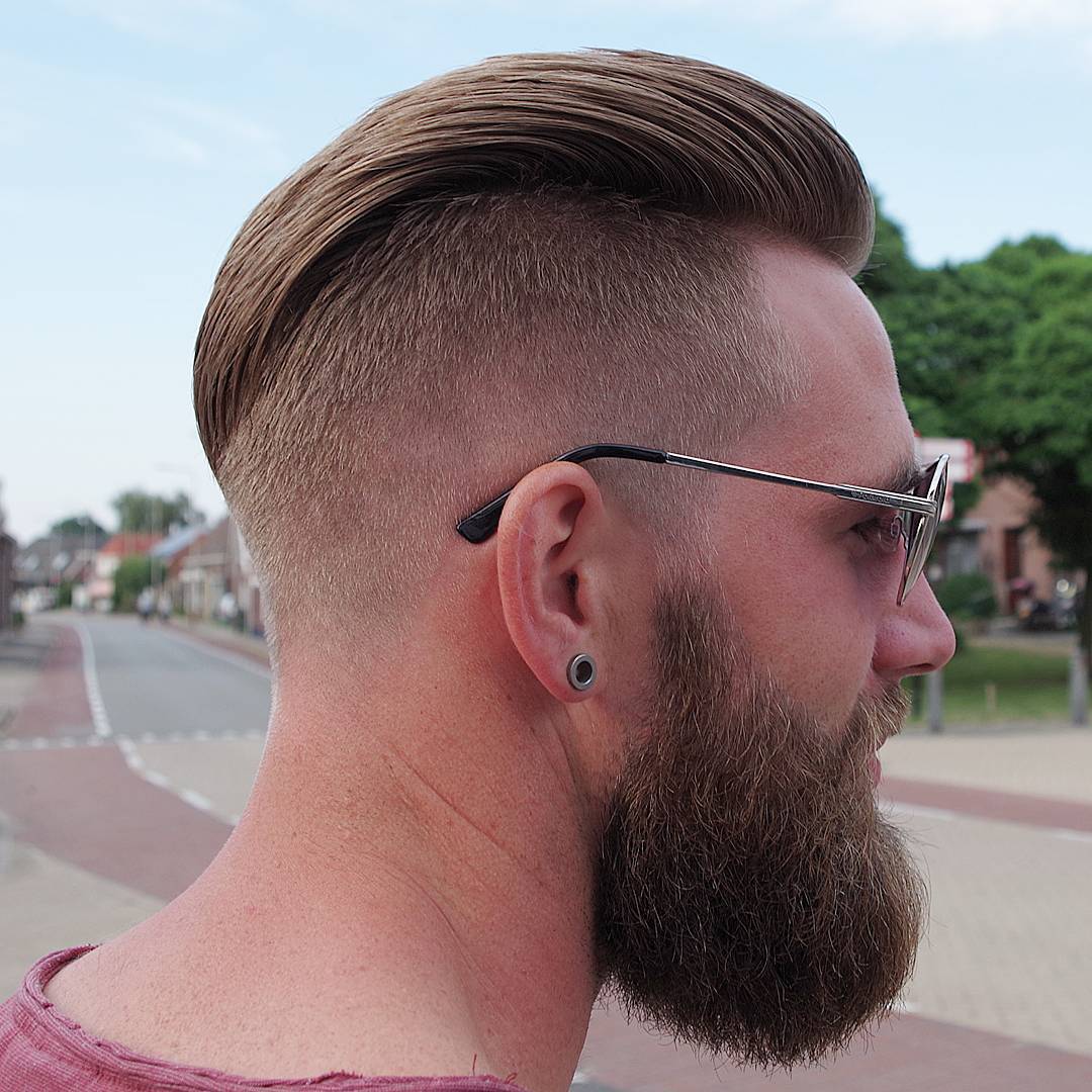mensworldherenkappers long slick back with huge beard long hairstyles for men 2018