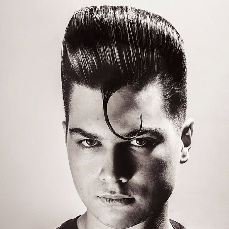 reuzel 90's style pompadour best hairstyle for men the gentleman haircut