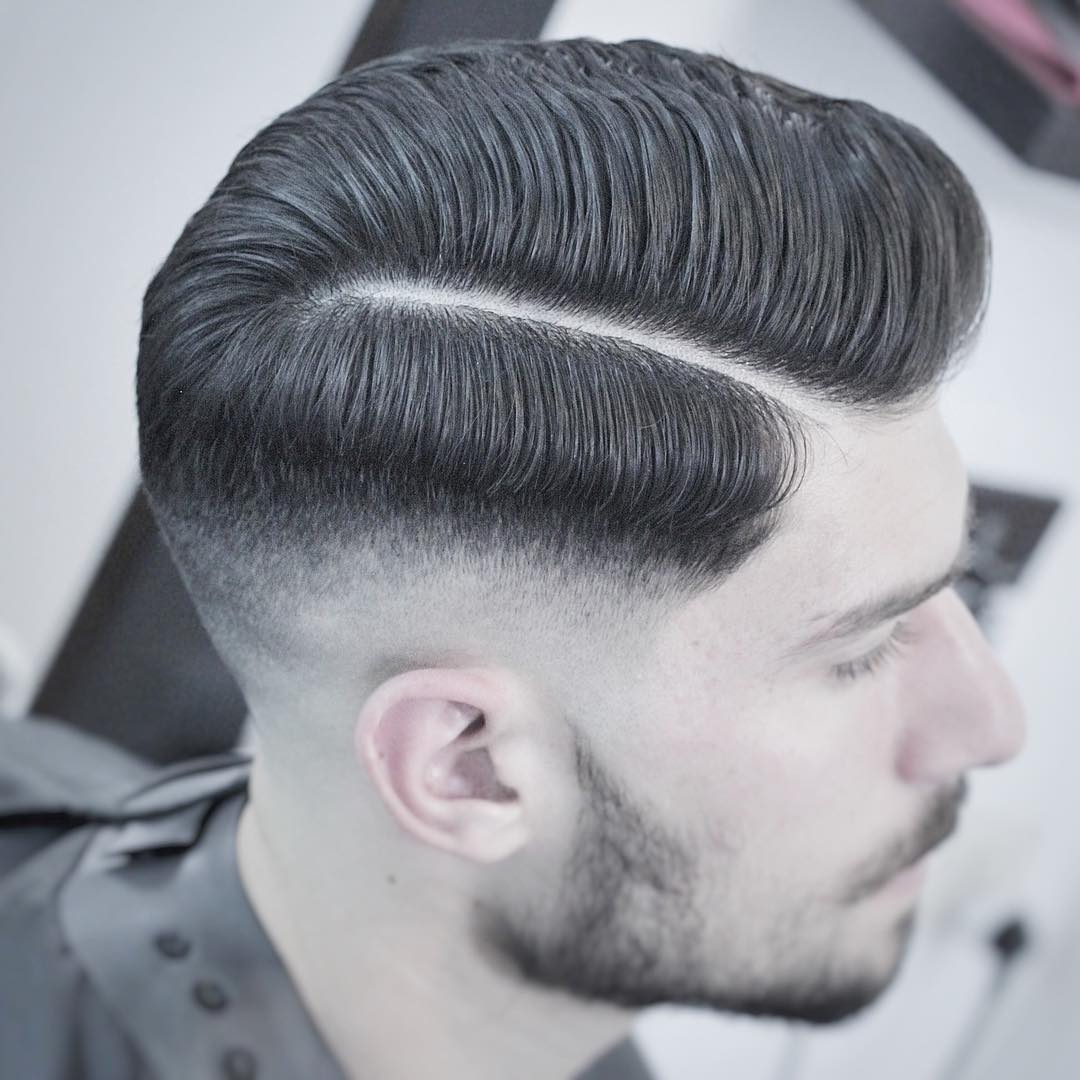 Low Drop Fade Haircut Black - Drop Fade Black Waves