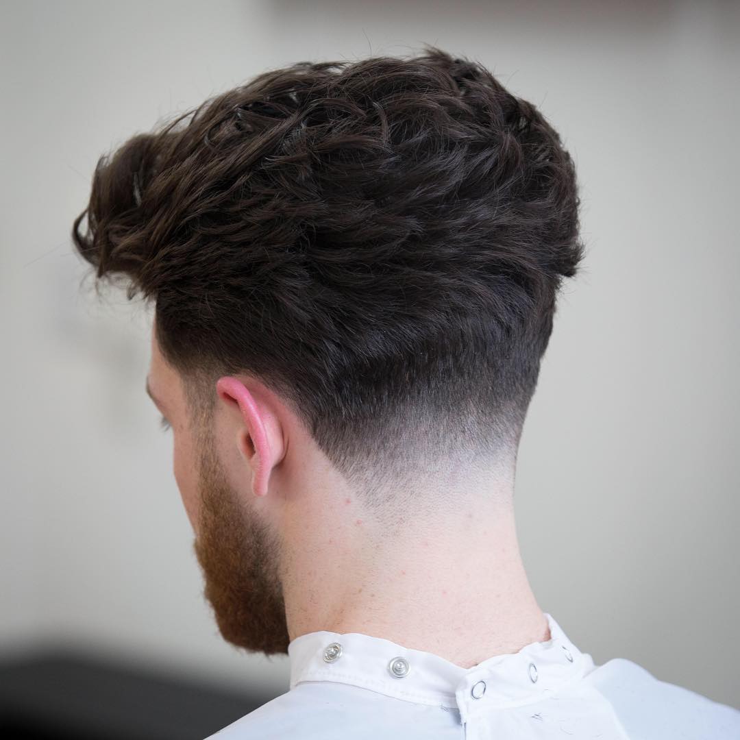 rumbarber skin fade back cool haircuts for mens with thick hair