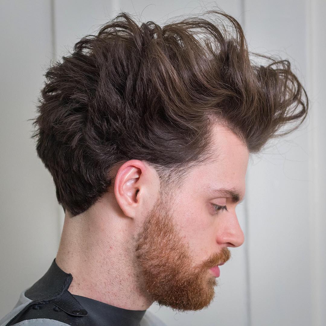 rumbarber wavy pomp fade Popular The Pompadour Haircut