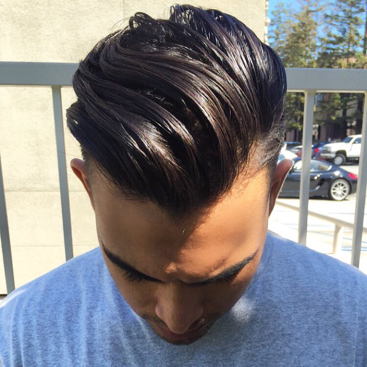 sebvstivnstyles textured pompadour long hairstyles for men 2018