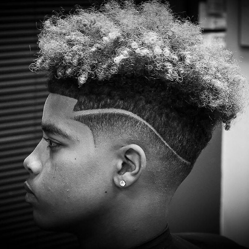 team_hairbenders top curly side part fade with shaved line long hairstyles for men 2018