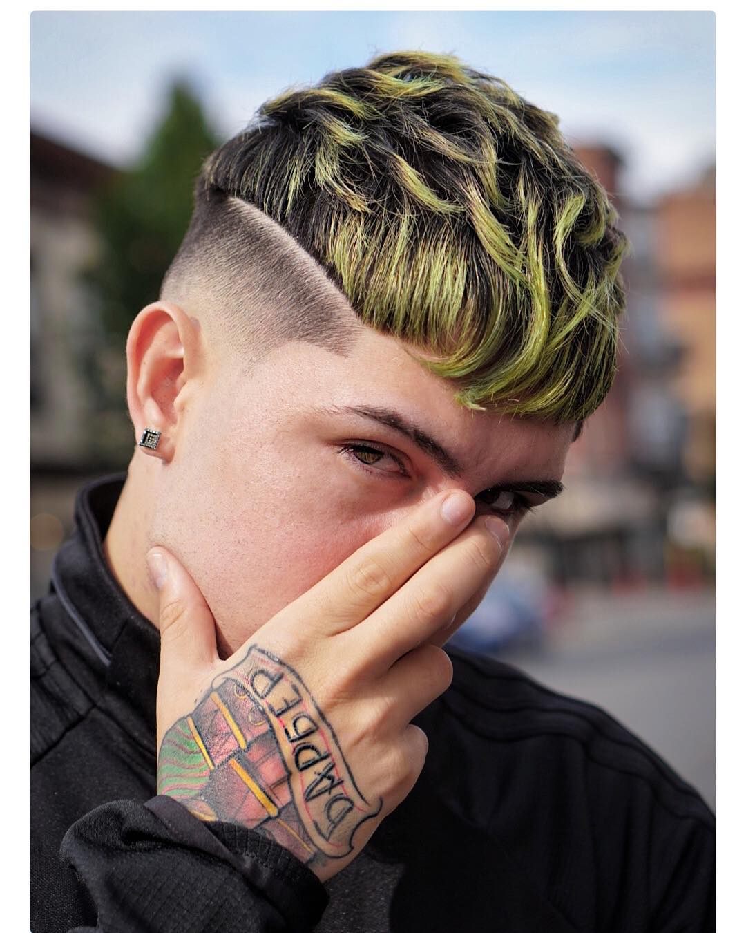 z_ramsey color wavy crop latest mens hairstyles 2018