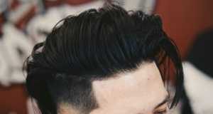 brotherhoodxiii Mens Medium Length Hairstyles layers side part fade f pic