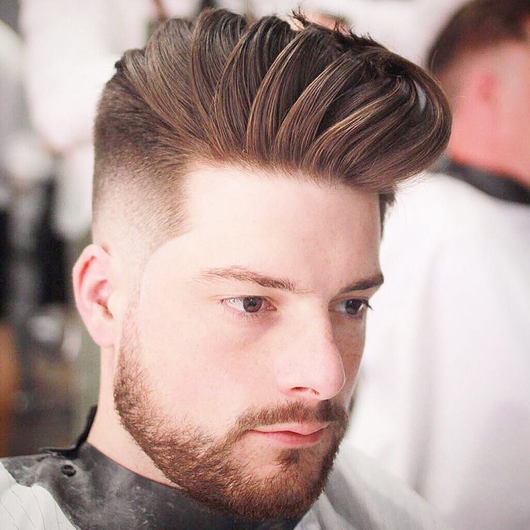 33 Latest Pompadour Haircut For Men - Men's Hairstyle Swag