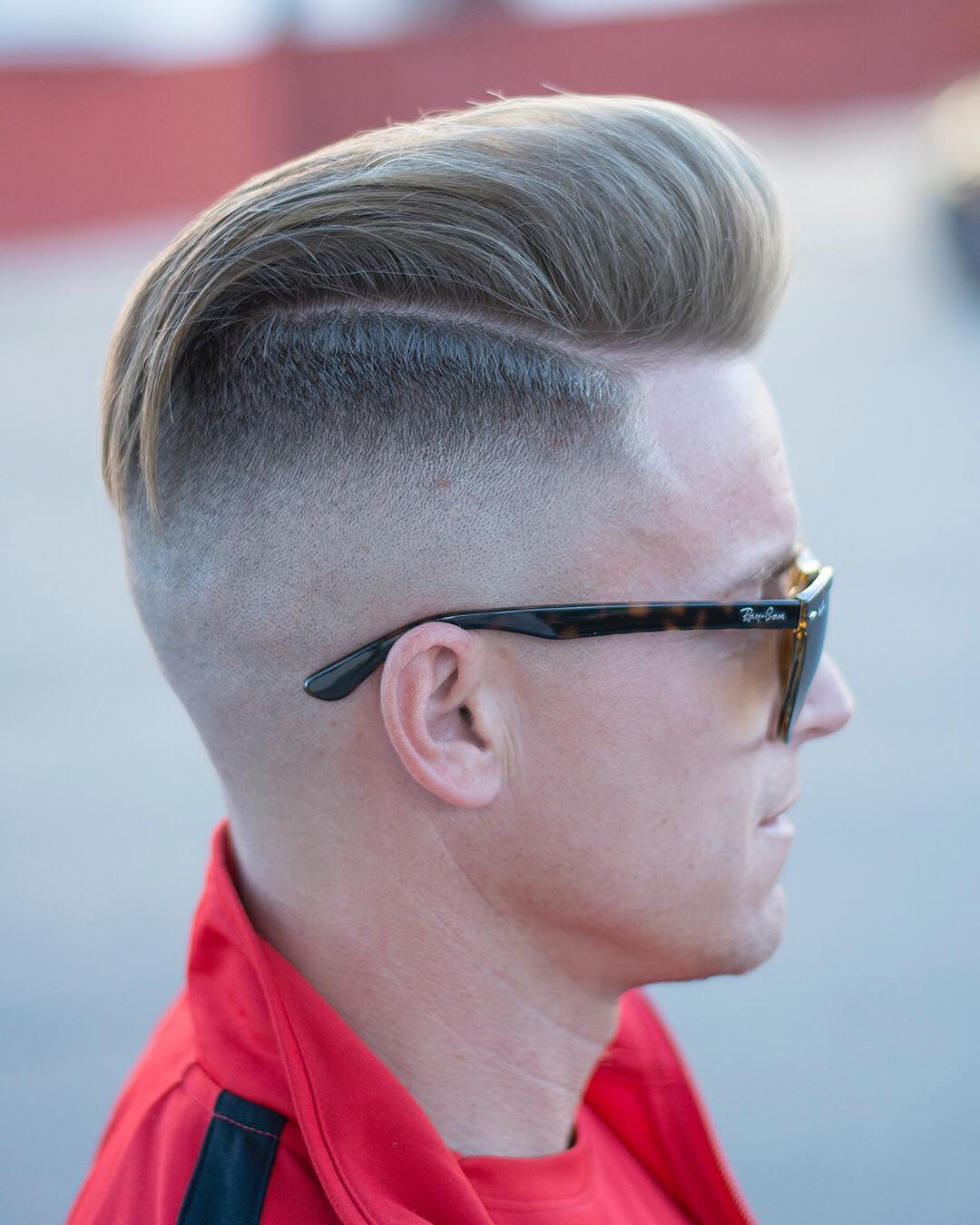 javi_thebarber_ latest pompadour fade haircuts pomp hair fade