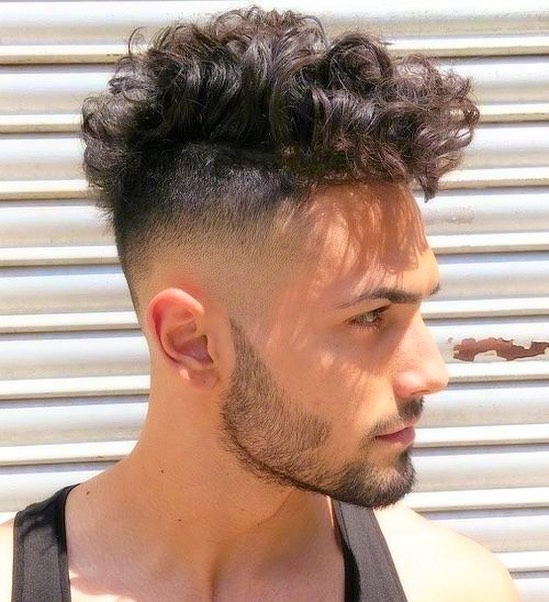 menscurlyhair curly pompadour latest pompadour haircut