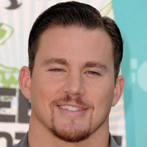 Channing Tatum Haircut with beard