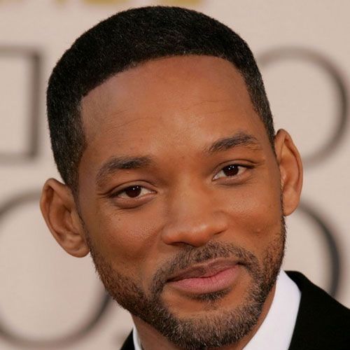 black men fades buzz cut will smith hairstyle
