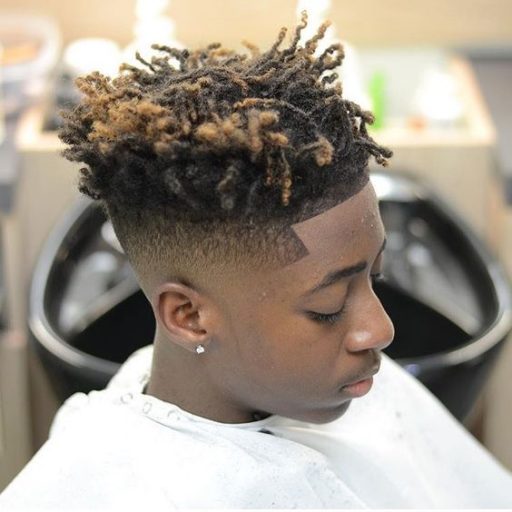 black men fades buzz cut with low fade haircut