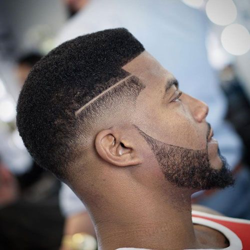 black men fades high fade with razor cut