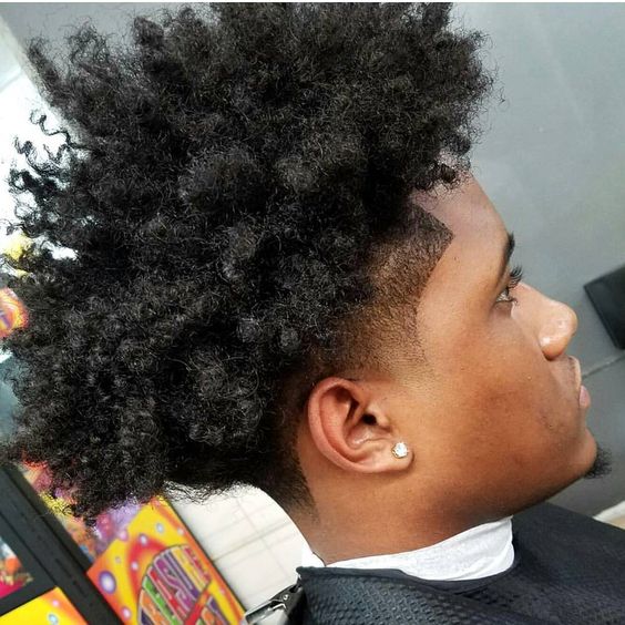 15 Best Black Men Fades Haircuts Men S Hairstyle Swag   Black Men Fades Taper Fade With Curly Hair 