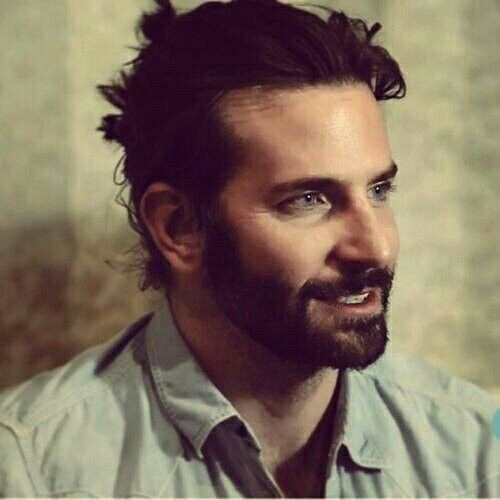 bradley cooper haircut medium length haircut with beard