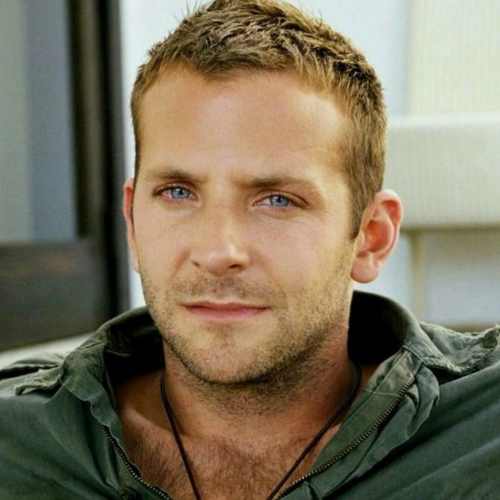 bradley cooper haircut short V style hairstyle