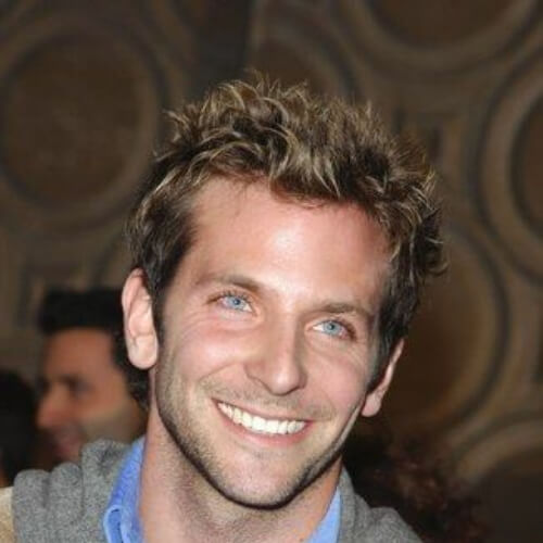 bradley cooper haircut short haircut messy curls