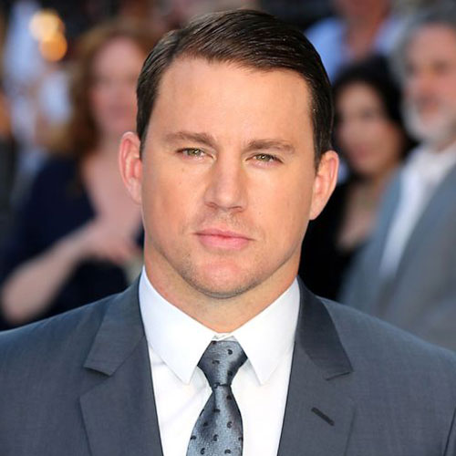 channing tatum haircut comb shaved face