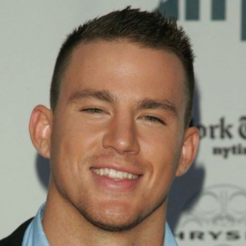 channing tatum haircut short buzz haircut