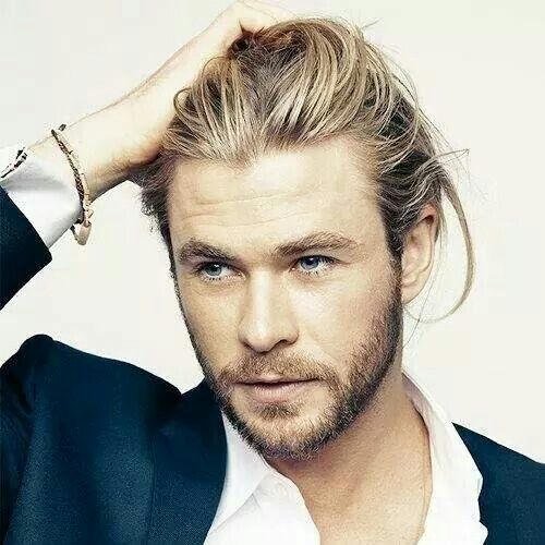 chris hemsworth haircut long hair messy celebrity hairstyles for men