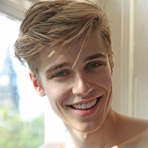 cute hairstyles for guys cool medium length hairstyle