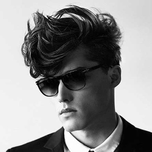 medium length hair rockabilly hairstyles for men