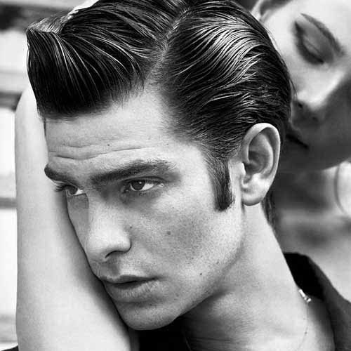 rockabilly hairstyles for men with textured undercut