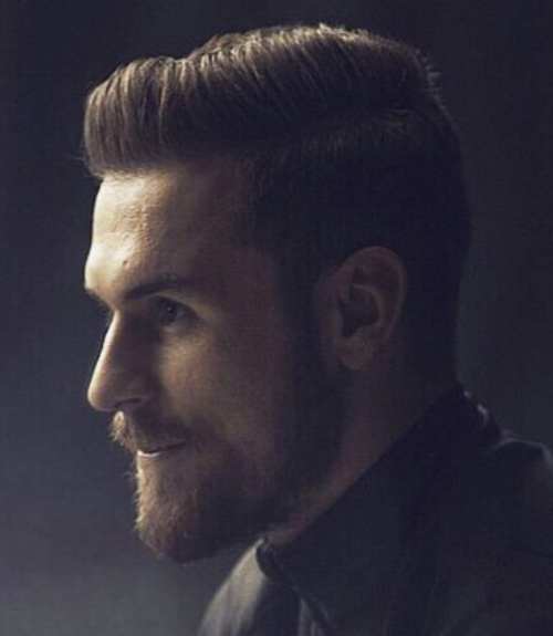 aaron ramsey beard style