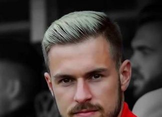 aaron ramsey haircut