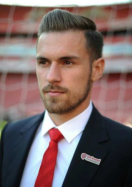 Aaron Ramsey Haircut - Men's Hairstyles & Haircuts Swag