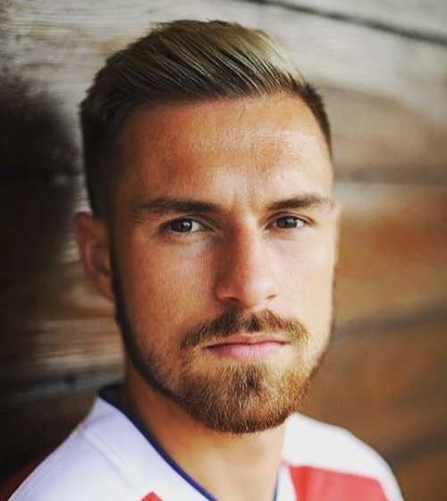 aaron ramsey new haircut