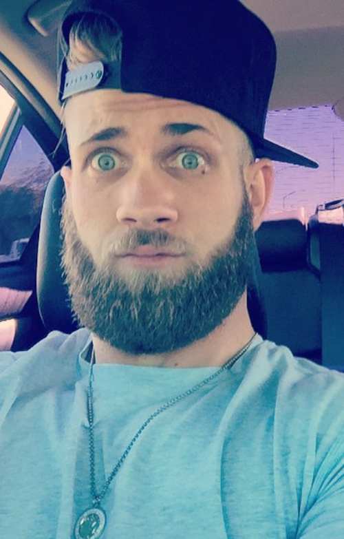 MLBFITS on Instagram: Bryce Harper shaved his beard amidst an 0