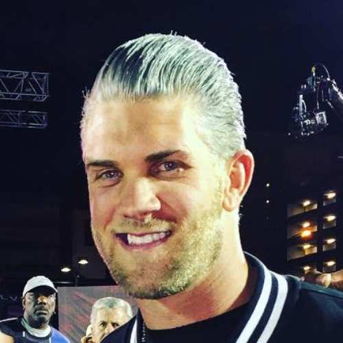 bryce harper hair color white hairstyle