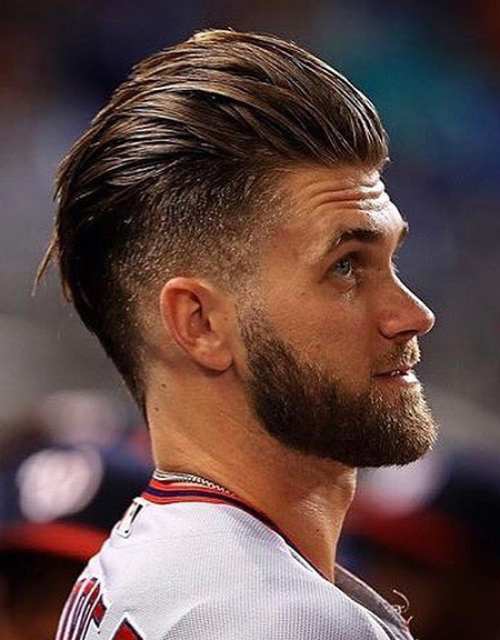 How To Style Bryce Harper Hair Style - Men's Hairstyle Swag