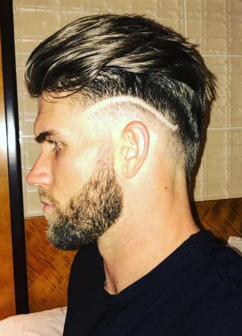 Bryce Harper Hairstyle, Slicked Back