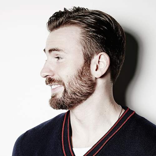 Chris Evans Haircut - Captain America Haircut - Men's 