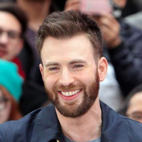 chris evans hairstyle