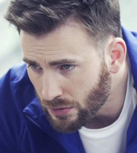 Chris Evans Haircut - Captain America Haircut - Men's Hairstyle Swag