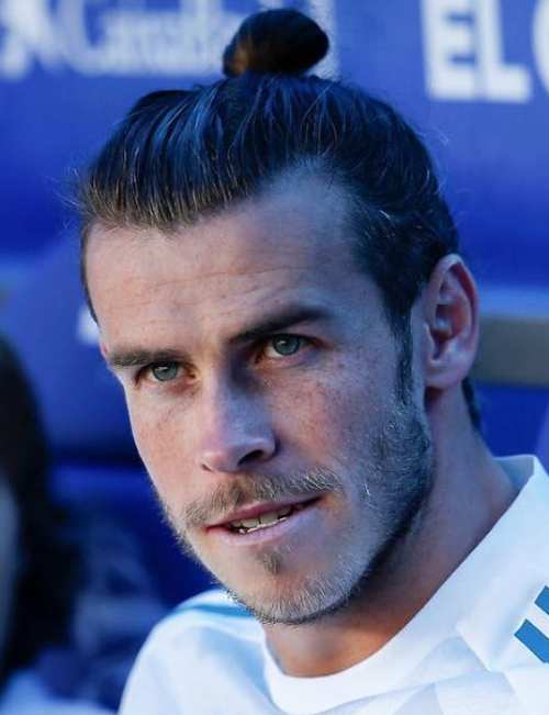 gareth bale man bun