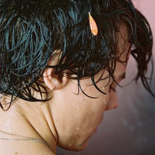 harry styles 2018 wet hairstyle