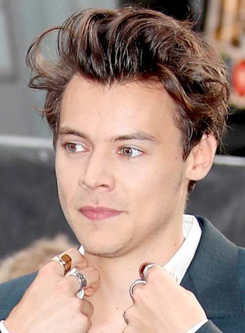 harry styles hairstyle pompadour hair