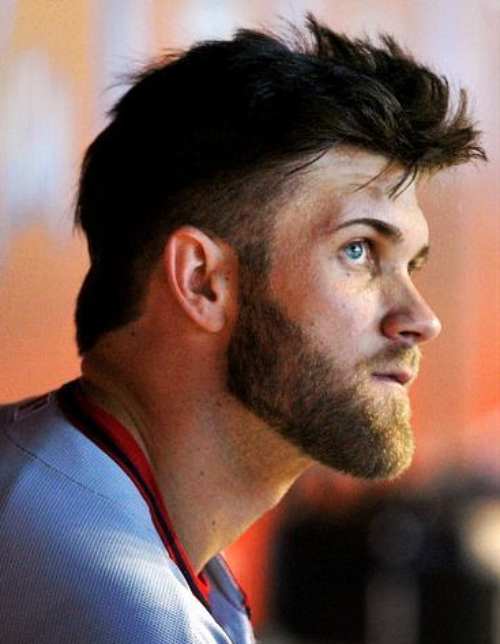 How To Style Bryce Harper Hair Style - Men's Hairstyle Swag