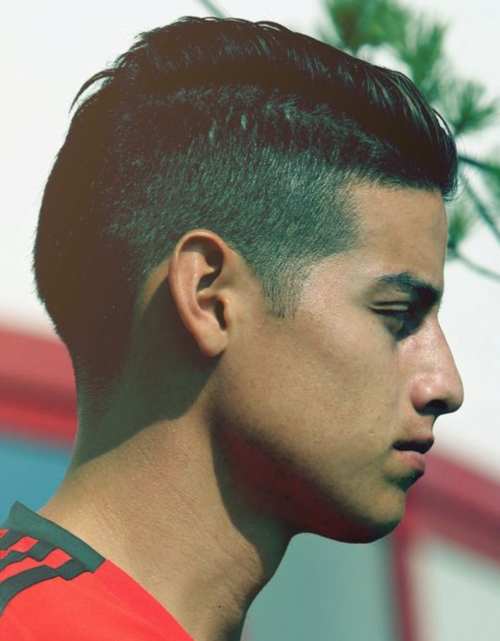 james rodriguez haircut tutorial side view