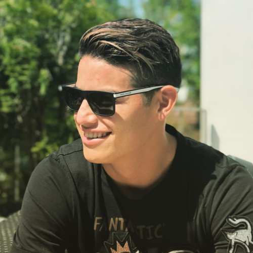 james rodriguez highlighted hair